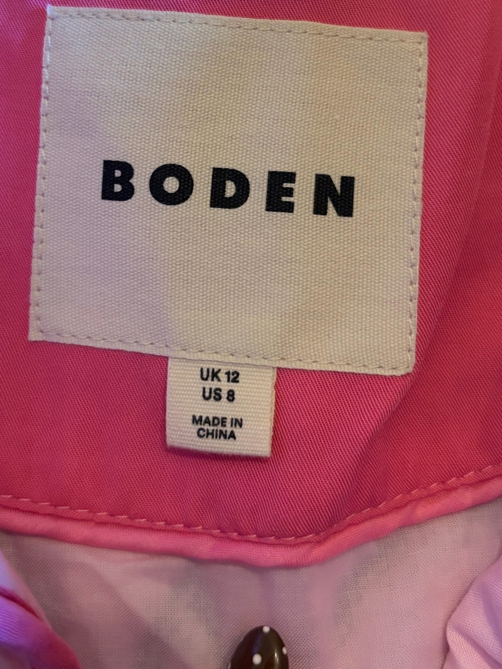 Boden Fitzrovia Embroidered Quilted Jacket US 8 UK 12 Floral NWT - Picture 5 of 9